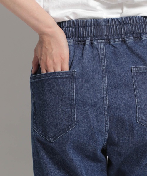 niko and...（ニコアンド）の「[niko and ...JEANS 2021AW]スリムコンフォートデニムパンツ（デニムパンツ・レディース・ブラック/ブルー・MEDIUM/LARGE）」の12枚目の写真