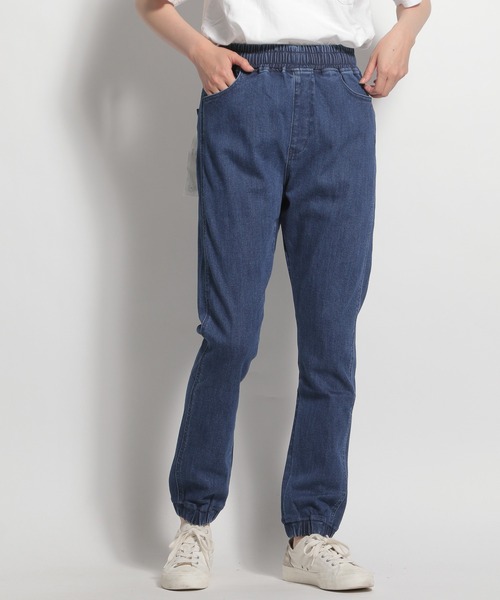 niko and...（ニコアンド）の「[niko and ...JEANS 2021AW]スリムコンフォートデニムパンツ（デニムパンツ・レディース・ブラック/ブルー・MEDIUM/LARGE）」の16枚目の写真