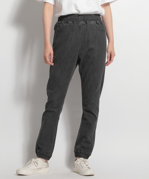 niko and...（ニコアンド）の「[niko and ...JEANS 2021AW]スリムコンフォートデニムパンツ（デニムパンツ・レディース・ブラック/ブルー・MEDIUM/LARGE）」の15枚目の写真