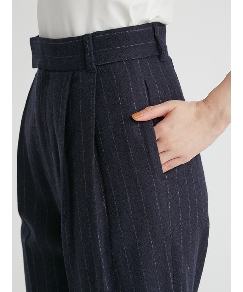 Mila Owen（ミラオーウェン）の「スーツUP STRIPEジョッパースリットパンツ（スラックス・レディース・ストライプ・1/0）」の8枚目の写真