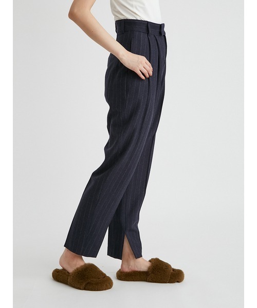 Mila Owen（ミラオーウェン）の「スーツUP STRIPEジョッパースリットパンツ（スラックス・レディース・ストライプ・1/0）」の6枚目の写真