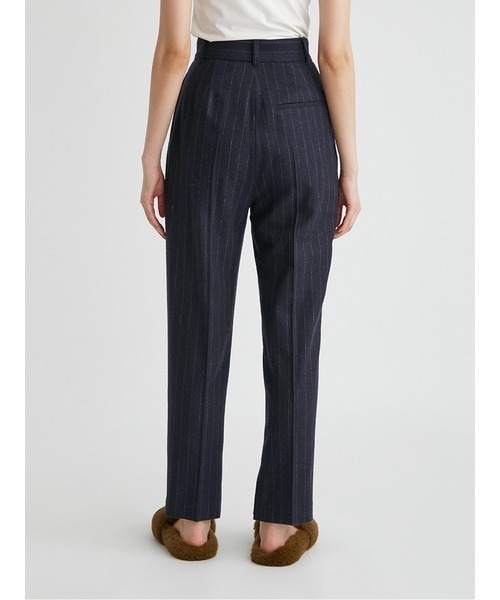 Mila Owen（ミラオーウェン）の「スーツUP STRIPEジョッパースリットパンツ（スラックス・レディース・ストライプ・1/0）」の4枚目の写真