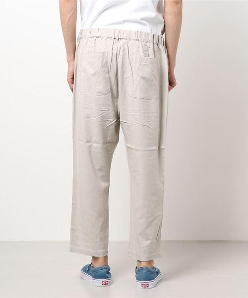 JUNRED（ジュンレッド）の「ハイストレッチリネンイージーパンツ（その他パンツ・メンズ・チャコールグレー/ダークブラウン/ベージュ/ベージュ系その他・LL/M/L）」の6枚目の写真