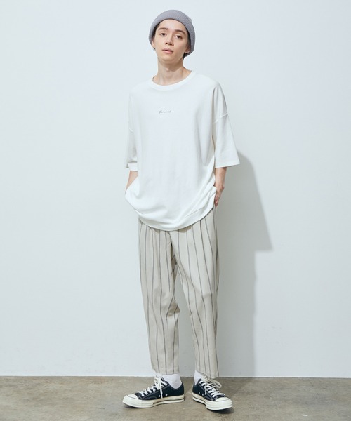 JUNRED（ジュンレッド）の「ハイストレッチリネンイージーパンツ（その他パンツ・メンズ・チャコールグレー/ダークブラウン/ベージュ/ベージュ系その他・LL/M/L）」の16枚目の写真