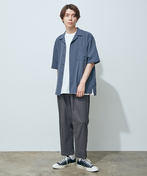 JUNRED（ジュンレッド）の「ハイストレッチリネンイージーパンツ（その他パンツ・メンズ・チャコールグレー/ダークブラウン/ベージュ/ベージュ系その他・LL/M/L）」の22枚目の写真