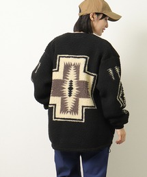 【PENDLETON / ペンドルトン】 ボア フリース カーディガン 14755105 MNY