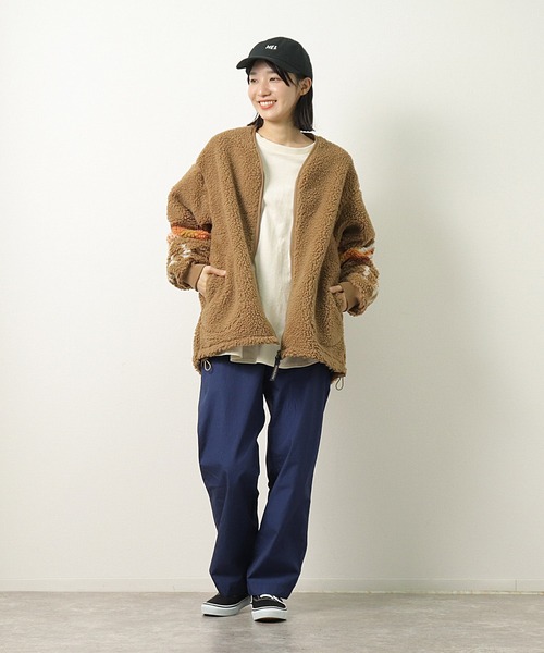 PENDLETON（ペンドルトン）の「【PENDLETON / ペンドルトン】 ボア フリース カーディガン 14755105 MNY（その他アウター・メンズ・ブラック/アイボリー/キャメル・FREE）」の11枚目の写真