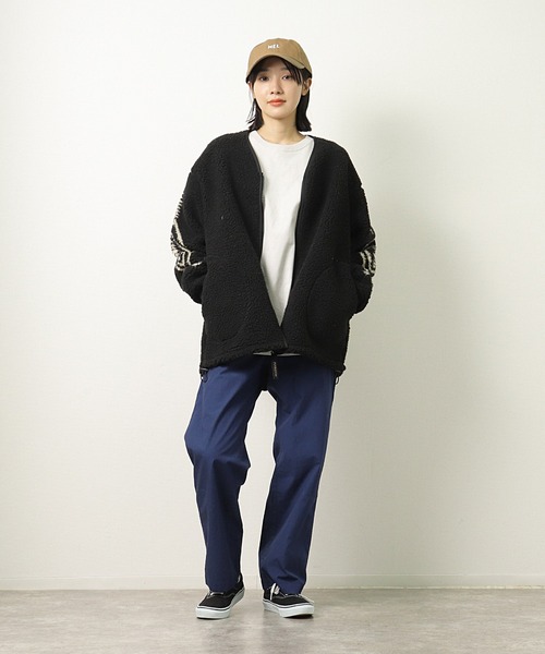 PENDLETON（ペンドルトン）の「【PENDLETON / ペンドルトン】 ボア フリース カーディガン 14755105 MNY（その他アウター・メンズ・ブラック/アイボリー/キャメル・FREE）」の18枚目の写真