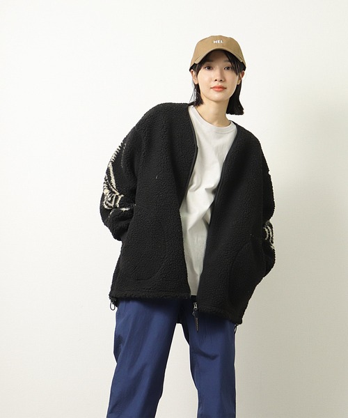 PENDLETON（ペンドルトン）の「【PENDLETON / ペンドルトン】 ボア フリース カーディガン 14755105 MNY（その他アウター・メンズ・ブラック/アイボリー/キャメル・FREE）」の20枚目の写真