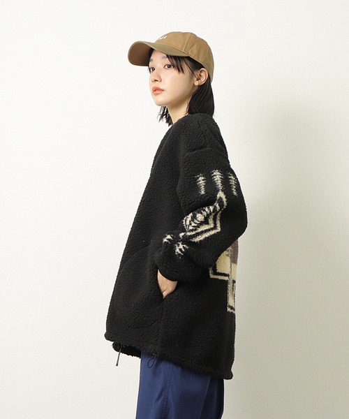 PENDLETON（ペンドルトン）の「【PENDLETON / ペンドルトン】 ボア フリース カーディガン 14755105 MNY（その他アウター・メンズ・ブラック/アイボリー/キャメル・FREE）」の22枚目の写真