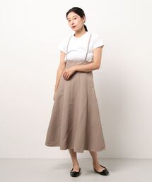 Te chichi TERRASSE | サス付フレアスカート(スカート)