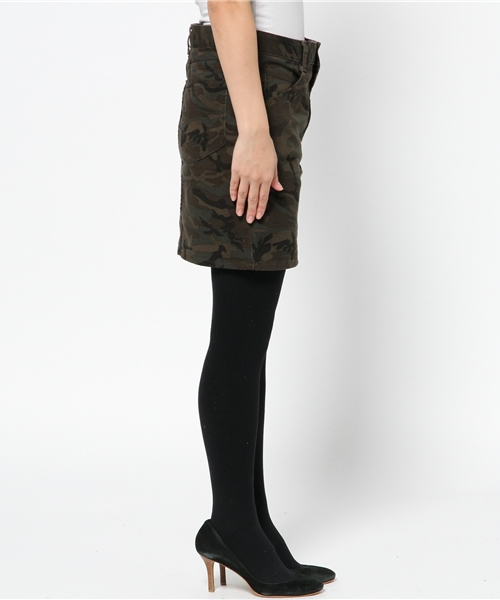 JOURNAL STANDARD（ジャーナルスタンダード）の「カツラギストレッチ カモフラプリントタイトスカート #（スカート・レディース・カーキ・38/36/40）」の9枚目の写真
