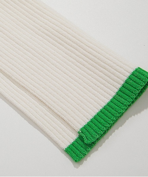 Fano Studios(ファノ ストゥディオズ)の「【Fano Studios】Contrast piping rib knit FX21S286(ニット/セーター・レディース・ホワイト・S/M/L)」の14枚目の写真