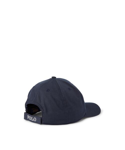 POLO RALPH LAUREN CHILDRENSWEAR（ポロ ラルフ ローレン チルドレンズウェア）の「Polo Pony コットンブレンド ボール キャップ（キャップ・キッズ・ネイビー系1・ONE）」の4枚目の写真