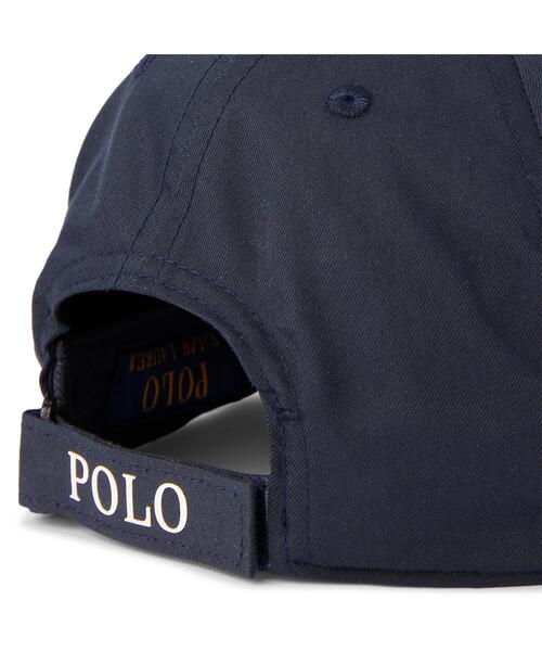 POLO RALPH LAUREN CHILDRENSWEAR（ポロ ラルフ ローレン チルドレンズウェア）の「Polo Pony コットンブレンド ボール キャップ（キャップ・キッズ・ネイビー系1・ONE）」の2枚目の写真