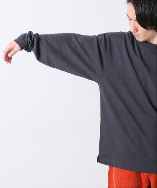 CHUMS(チャムス)の「【CHUMS By JOURNAL STANDARD】別注 BOOBY ロゴプリントL/S Tシャツ(Tシャツ/カットソー・メンズ・ホワイト×ホワイト/モスグリーン/キャメル/ブラック・LARGE/MEDIUM/X-LARGE)」の10枚目の写真