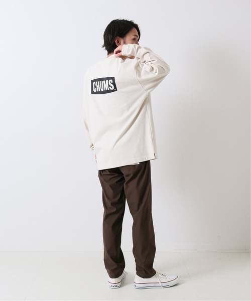 CHUMS(チャムス)の「【CHUMS By JOURNAL STANDARD】別注 BOOBY ロゴプリントL/S Tシャツ(Tシャツ/カットソー・メンズ・ホワイト×ホワイト/モスグリーン/キャメル/ブラック・LARGE/MEDIUM/X-LARGE)」の12枚目の写真