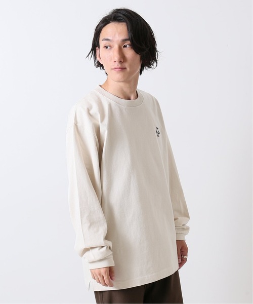 CHUMS(チャムス)の「【CHUMS By JOURNAL STANDARD】別注 BOOBY ロゴプリントL/S Tシャツ(Tシャツ/カットソー・メンズ・ホワイト×ホワイト/モスグリーン/キャメル/ブラック・LARGE/MEDIUM/X-LARGE)」の14枚目の写真