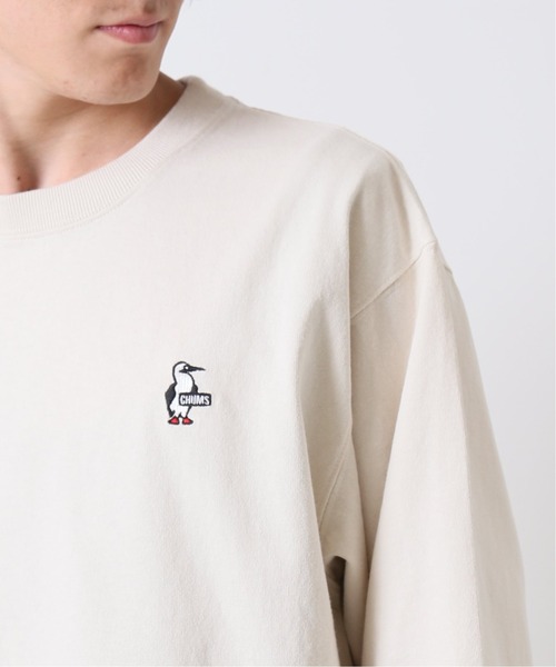 CHUMS(チャムス)の「【CHUMS By JOURNAL STANDARD】別注 BOOBY ロゴプリントL/S Tシャツ(Tシャツ/カットソー・メンズ・ホワイト×ホワイト/モスグリーン/キャメル/ブラック・LARGE/MEDIUM/X-LARGE)」の16枚目の写真