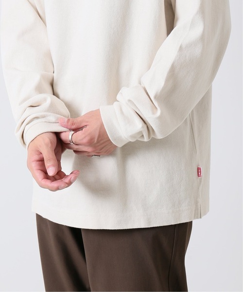 CHUMS(チャムス)の「【CHUMS By JOURNAL STANDARD】別注 BOOBY ロゴプリントL/S Tシャツ(Tシャツ/カットソー・メンズ・ホワイト×ホワイト/モスグリーン/キャメル/ブラック・LARGE/MEDIUM/X-LARGE)」の18枚目の写真