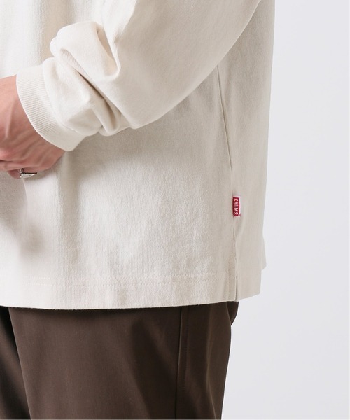 CHUMS(チャムス)の「【CHUMS By JOURNAL STANDARD】別注 BOOBY ロゴプリントL/S Tシャツ(Tシャツ/カットソー・メンズ・ホワイト×ホワイト/モスグリーン/キャメル/ブラック・LARGE/MEDIUM/X-LARGE)」の19枚目の写真