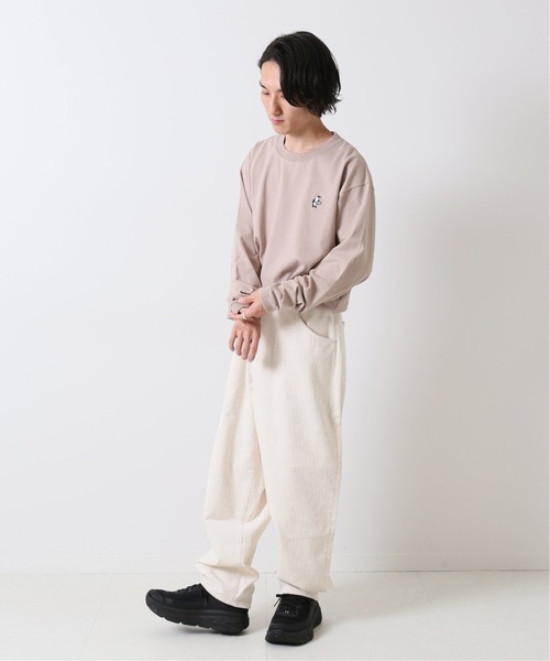 CHUMS(チャムス)の「【CHUMS By JOURNAL STANDARD】別注 BOOBY ロゴプリントL/S Tシャツ(Tシャツ/カットソー・メンズ・ホワイト×ホワイト/モスグリーン/キャメル/ブラック・LARGE/MEDIUM/X-LARGE)」の20枚目の写真