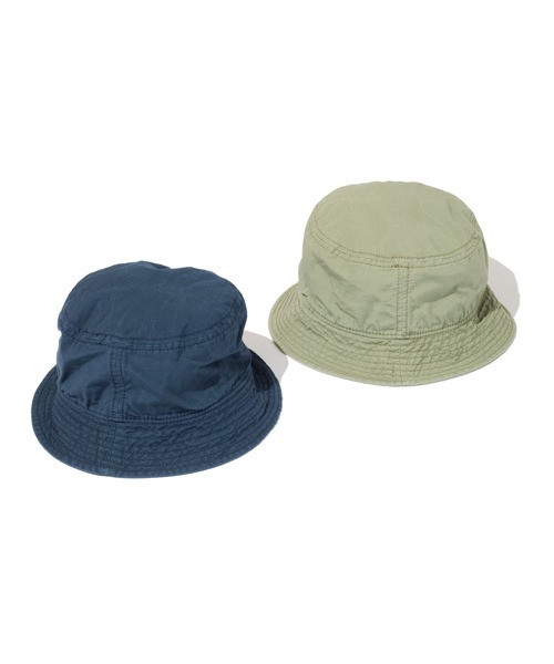 Nigel Cabourn(ナイジェルケーボン)の「Nigel Cabourn BUCKET HAT COTTON RIPSTOP (ナイジェルケーボン バケットハット コットンリップストップ)(2colors)(Men's)(80431366020)(ハット・メンズ・ネイビー/アーミー・FREE)」の9枚目の写真