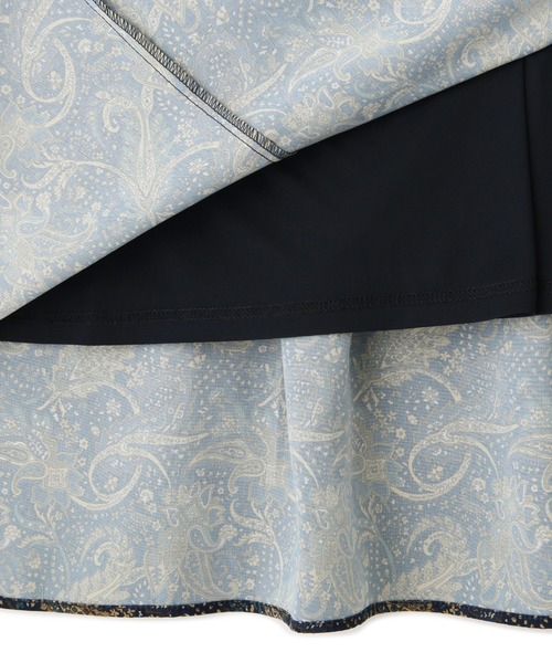 NATURAL BEAUTY BASIC（ナチュラルビューティーベーシック）の「ペイズリープリントスカート/0171220980（スカート・レディース・ベージュ系その他/ブルー系その他6・MEDIUM/SMALL）」の19枚目の写真