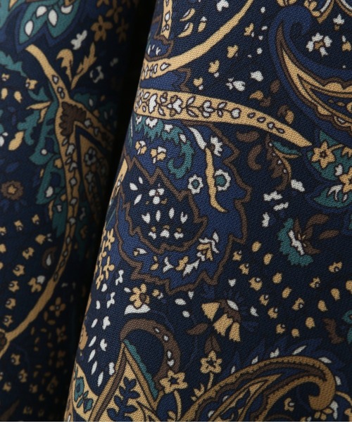 NATURAL BEAUTY BASIC（ナチュラルビューティーベーシック）の「ペイズリープリントスカート/0171220980（スカート・レディース・ベージュ系その他/ブルー系その他6・MEDIUM/SMALL）」の20枚目の写真