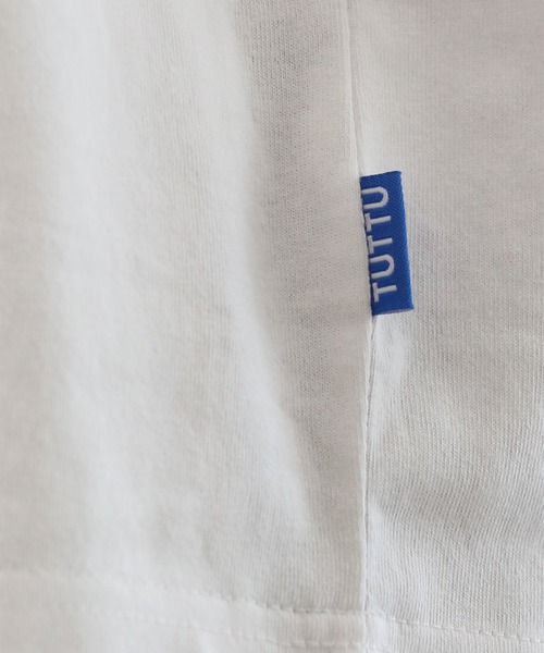 TUTTU（トゥトゥ）の「TUTTUオリジナルグラフィック ビックシルエット ロングスリーブTシャツ（Tシャツ/カットソー・メンズ・ダークグリーン/ブラック系その他/ホワイト/アイボリー/ホワイト系その他2/ブルー/チャコール/ブラック/ホワイト系その他/ホワイト系その他3・M/L）」の20枚目の写真
