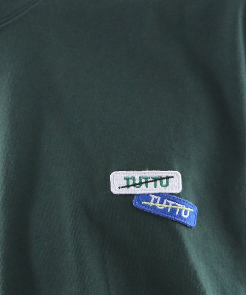 TUTTU（トゥトゥ）の「TUTTUオリジナルグラフィック ビックシルエット ロングスリーブTシャツ（Tシャツ/カットソー・メンズ・ダークグリーン/ブラック系その他/ホワイト/アイボリー/ホワイト系その他2/ブルー/チャコール/ブラック/ホワイト系その他/ホワイト系その他3・M/L）」の15枚目の写真
