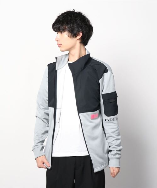 UNDER ARMOUR（アンダーアーマー）の「【別注】アンダーアーマー UA HEAVY WEIGHT CC LS ALPEN EXCLUSIVE 限定コラボ（ジャージ・メンズ・ブラック/グレー・M/3L/S/LL/L）」の2枚目の写真