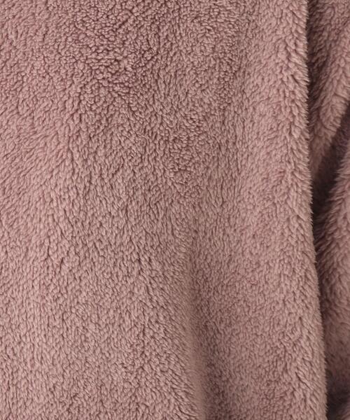 Cutie Blonde（キューティーブロンド）の「◆【S-L】ボアフードパーカー（パーカー・レディース・ナチュラル/ピンク系/ブラック・02/03/01）」の10枚目の写真