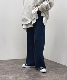 リブニットパンツ【ZOZOTOWN限定アイテム】