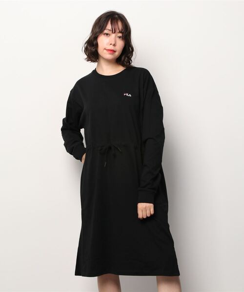 FILA（フィラ）の「フィラ FILA ワンピース（ワンピース・レディース・ブラック/パープル・XL/L/S/M）」の2枚目の写真