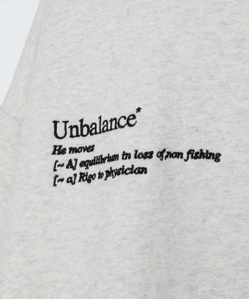 LEGENDA（レジェンダ）の「ブラッシュト モックネック スウェットシャツ ＊（スウェット・レディース・ブルー/アイボリー/チャコールアッシュ・FREE）」の9枚目の写真