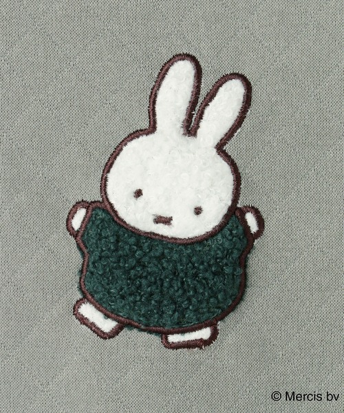 Miffy( ミッフィー)の「【miffiy/ミッフィー】ミッフィー刺繍もこもこキルトスウェットルームウェアトップス▲終了▲(ルームウェア/パジャマ・レディース・グレー/ピンク/グリーン/アイボリー/チャコールグレー/ライトグリーン/ホワイト・LL/3L/M/L)」の12枚目の写真