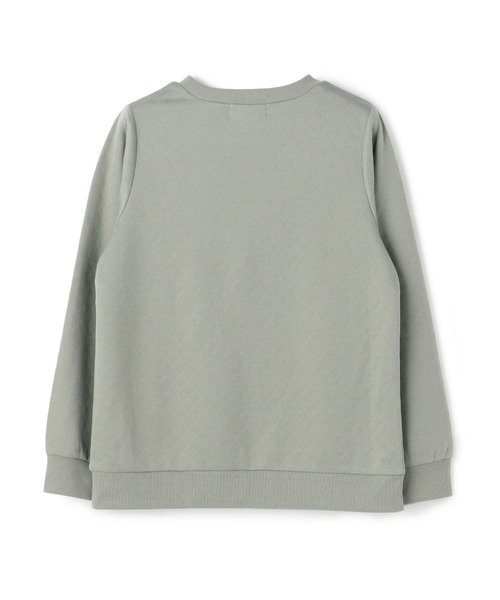 Miffy( ミッフィー)の「【miffiy/ミッフィー】ミッフィー刺繍もこもこキルトスウェットルームウェアトップス▲終了▲(ルームウェア/パジャマ・レディース・グレー/ピンク/グリーン/アイボリー/チャコールグレー/ライトグリーン/ホワイト・LL/3L/M/L)」の10枚目の写真