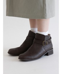 ehka sopo | スクエアトゥベルトブーツ(ブーツ)