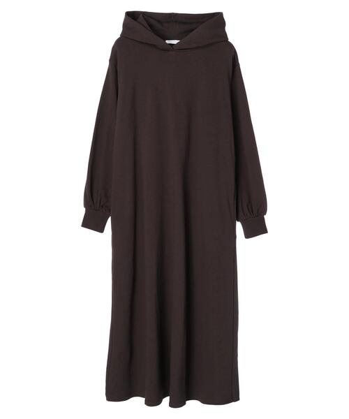 AMERICAN HOLIC（アメリカンホリック）の「プリーツドッキングミニ裏毛ワンピース（ワンピース・レディース・ネイビー/チャコールグレー・M/L）」の13枚目の写真