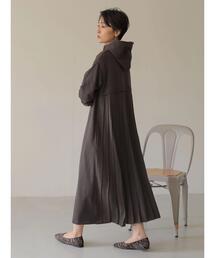 AMERICAN HOLIC | プリーツドッキングミニ裏毛ワンピース(ワンピース)