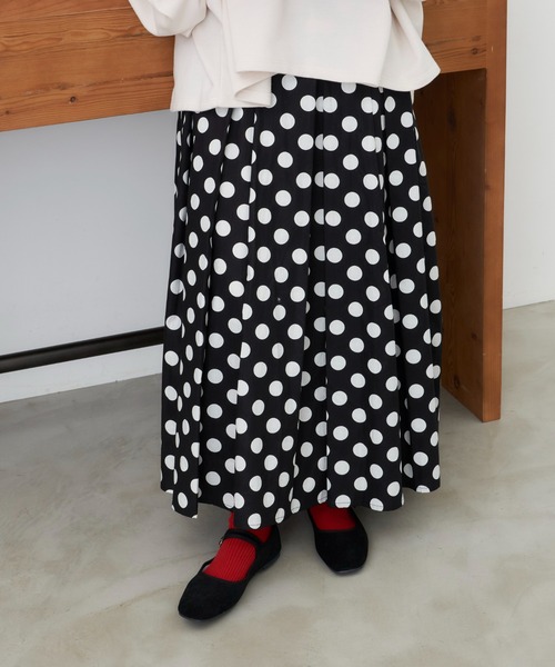MERLOT(メルロー)の「フレアスカート(スカート・レディース・ホワイト・FREE)」の13枚目の写真