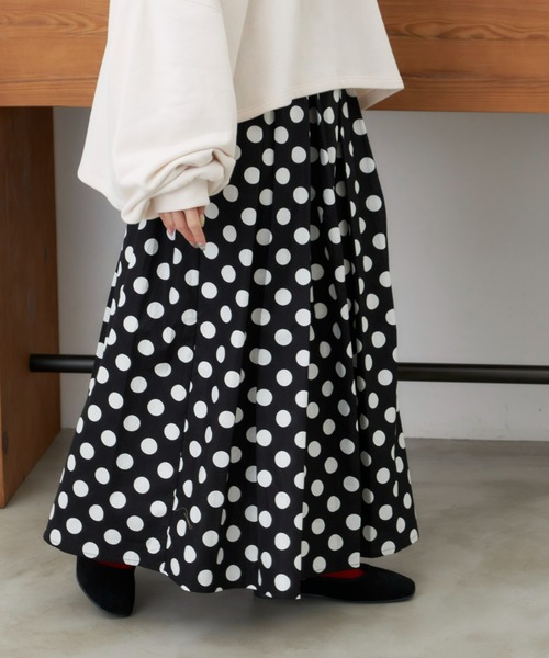 MERLOT(メルロー)の「フレアスカート(スカート・レディース・ホワイト・FREE)」の7枚目の写真