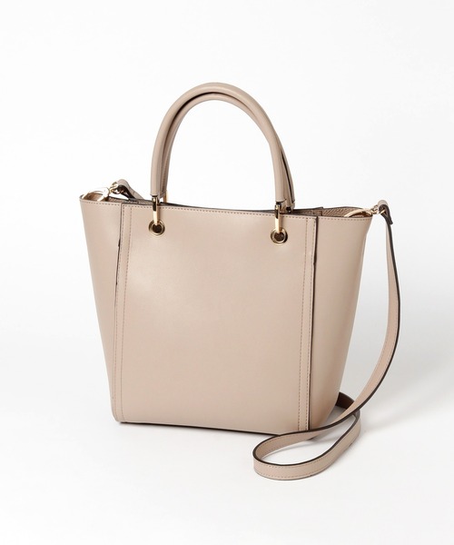 LEPSIM（レプシィム）の「【ゼロかる】キレイメBAG　258499（ハンドバッグ・レディース・ブラック/アイボリー/グレイッシュベージュ・ONE SIZE）」の10枚目の写真