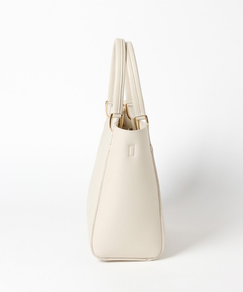 LEPSIM（レプシィム）の「【ゼロかる】キレイメBAG　258499（ハンドバッグ・レディース・ブラック/アイボリー/グレイッシュベージュ・ONE SIZE）」の12枚目の写真