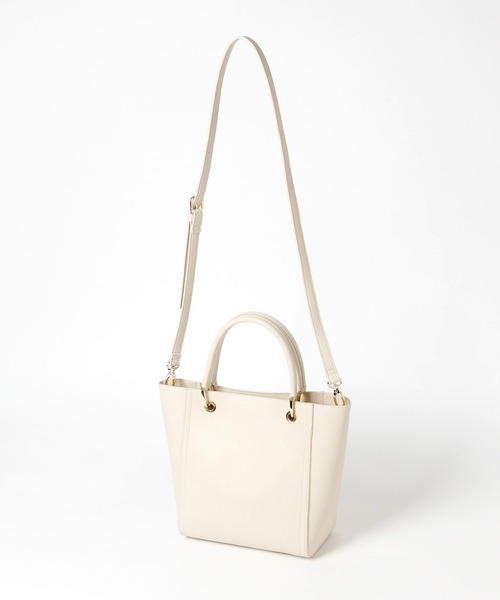 LEPSIM（レプシィム）の「【ゼロかる】キレイメBAG　258499（ハンドバッグ・レディース・ブラック/アイボリー/グレイッシュベージュ・ONE SIZE）」の14枚目の写真