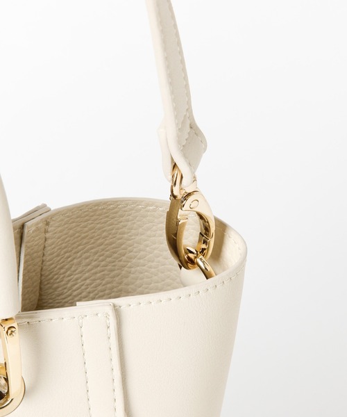 LEPSIM（レプシィム）の「【ゼロかる】キレイメBAG　258499（ハンドバッグ・レディース・ブラック/アイボリー/グレイッシュベージュ・ONE SIZE）」の21枚目の写真