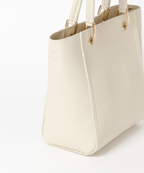 LEPSIM（レプシィム）の「【ゼロかる】キレイメBAG　258499（ハンドバッグ・レディース・ブラック/アイボリー/グレイッシュベージュ・ONE SIZE）」の22枚目の写真