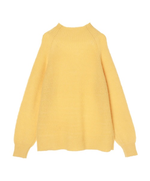 Green　Parks（グリーンパークス）の「毛ふきニットプルオーバー＊（ニット/セーター・レディース・チャコールグレー/イエロー/ブルー・FREE）」の7枚目の写真