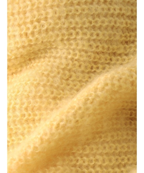 Green　Parks（グリーンパークス）の「毛ふきニットプルオーバー＊（ニット/セーター・レディース・チャコールグレー/イエロー/ブルー・FREE）」の5枚目の写真